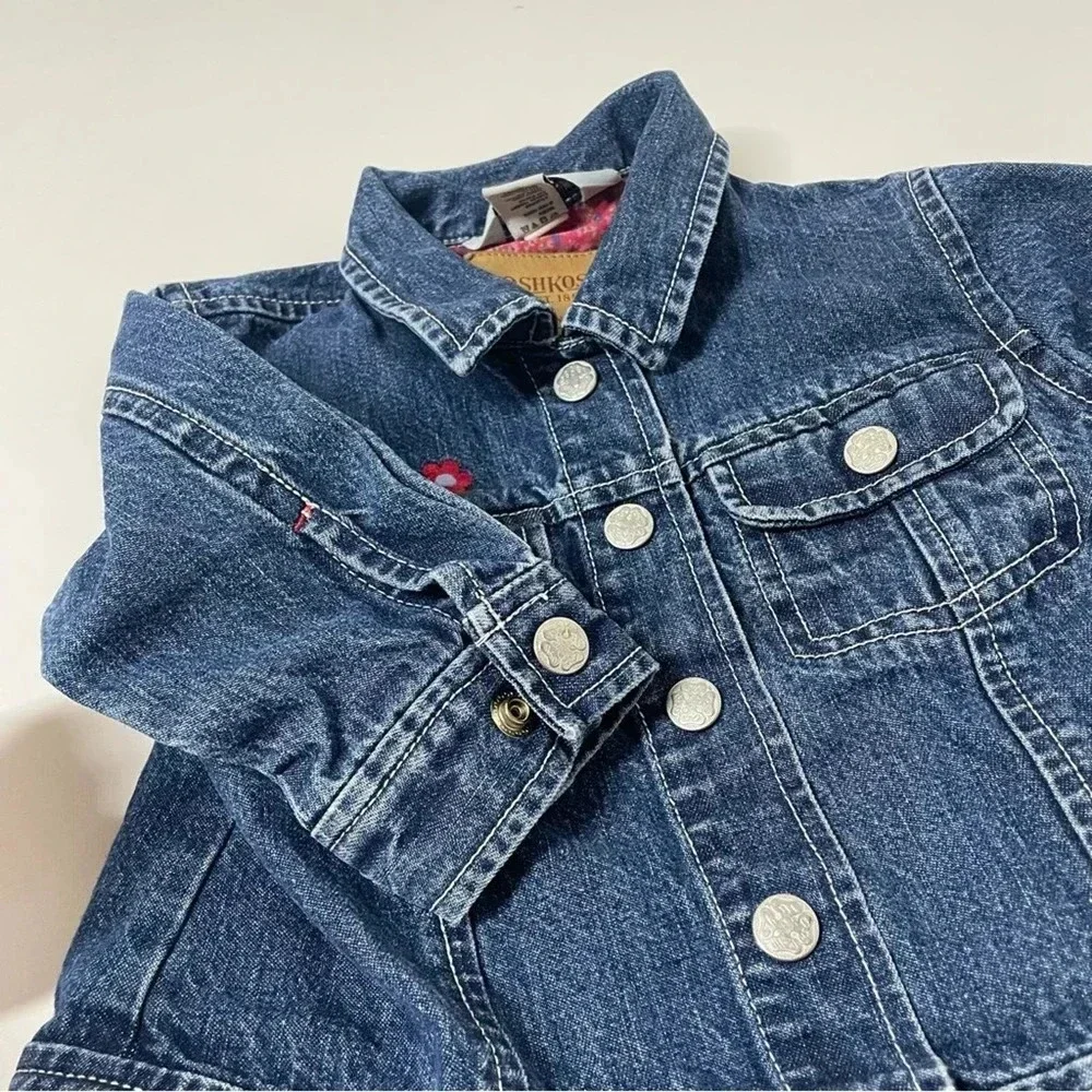 OshKosh Vintage Jean Jacket Size 18 Months